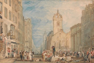 High Street, Edinburgh by Joseph Mallord William Turner